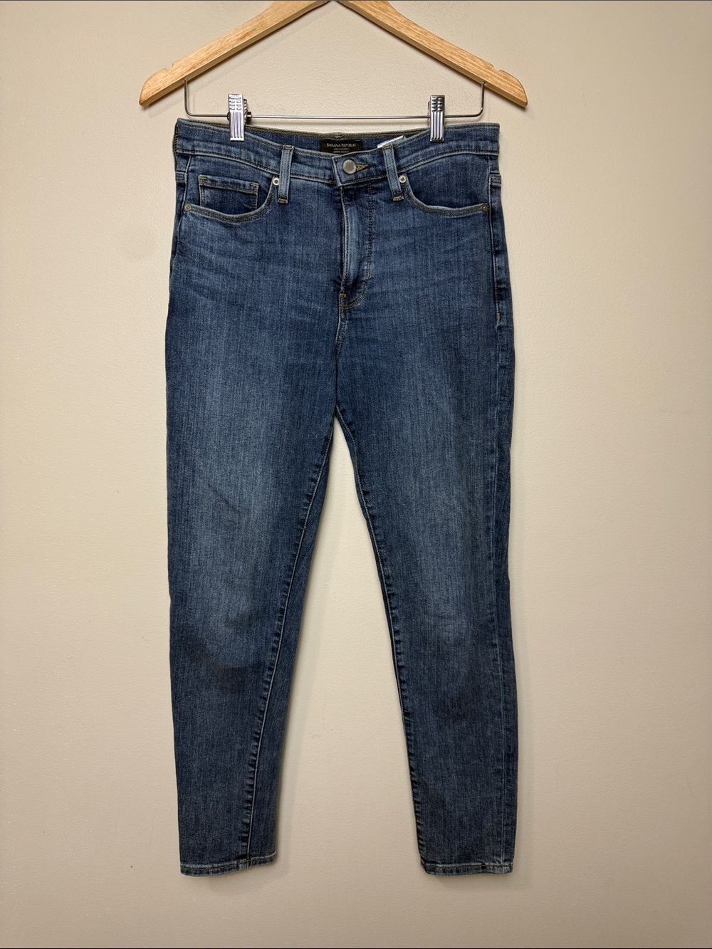 Banana Republic High Rise Skinny Jeans size 28